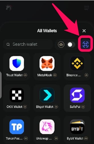 use 1 polegada para trocar tokens usando MetaMask