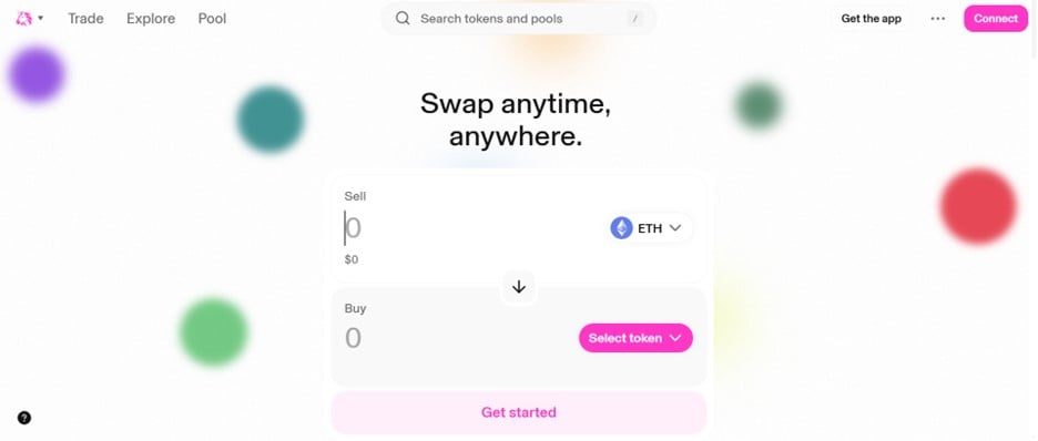 Uniswap을 사용하여 MetaMask를 사용하여 토큰을 교환하세요