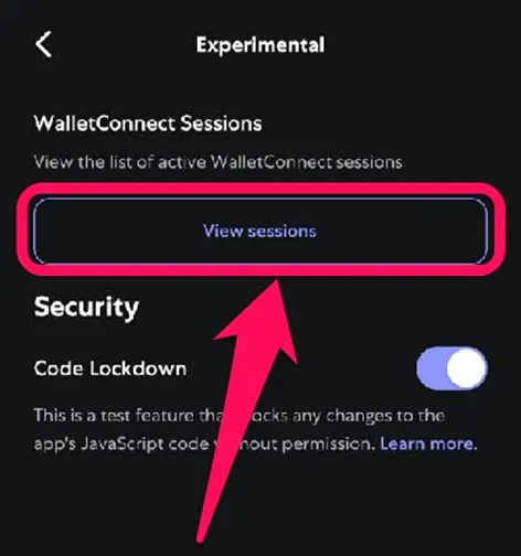 Utilizzare Metamask con WalletConnect