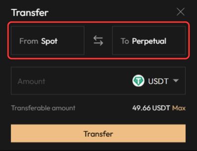 deposits and withdrawals on Aster DEX