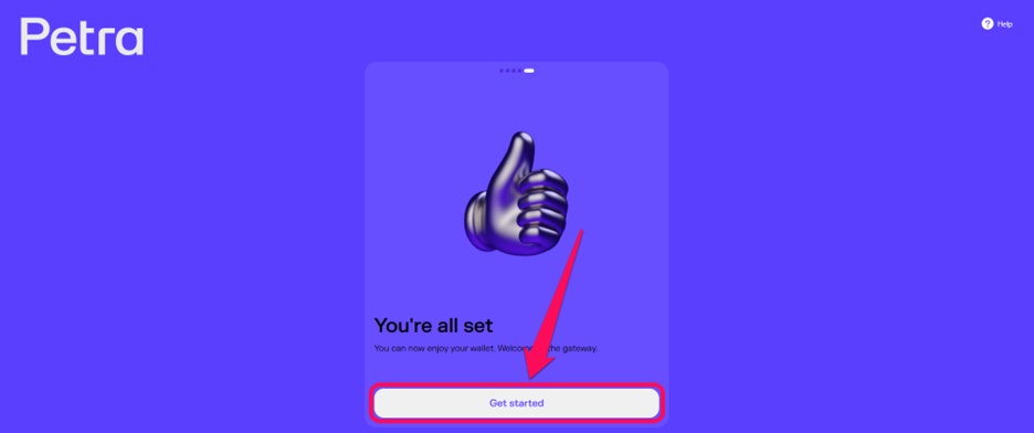 Get Started with Petra Wallet