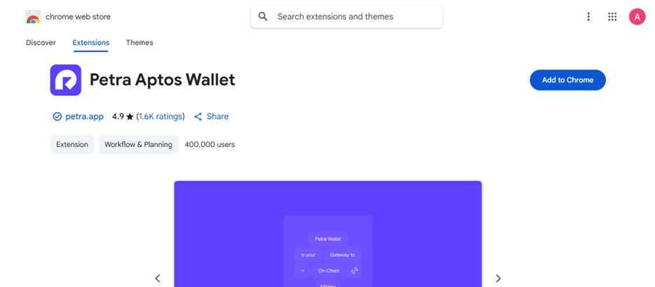 Get Started with Petra Wallet
