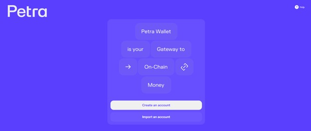 Get Started with Petra Wallet