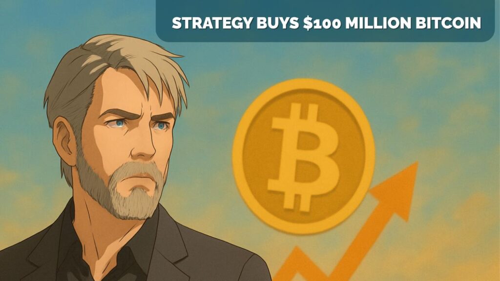 Strategy continued to add Bitcoin stash buying 850 Bitcoin worth $100 million