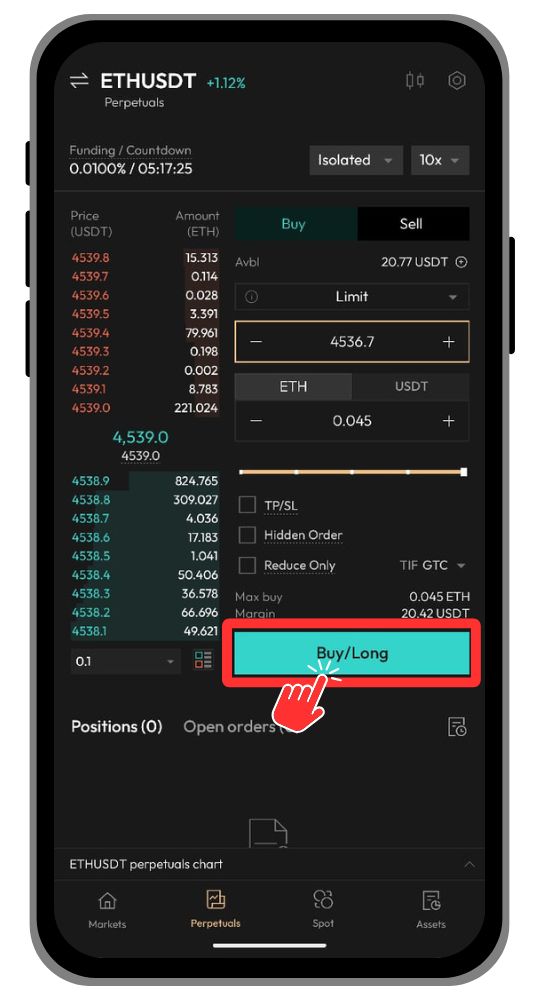 Aster DEX Mobile