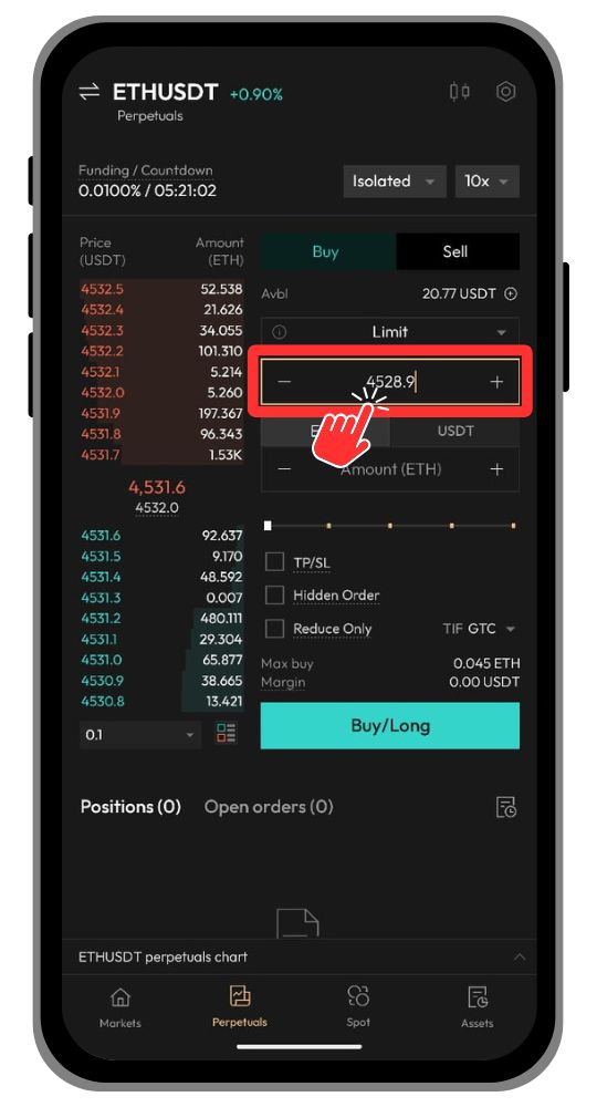 Aster DEX Mobile