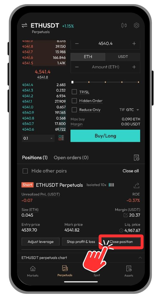 Aster DEX Mobile