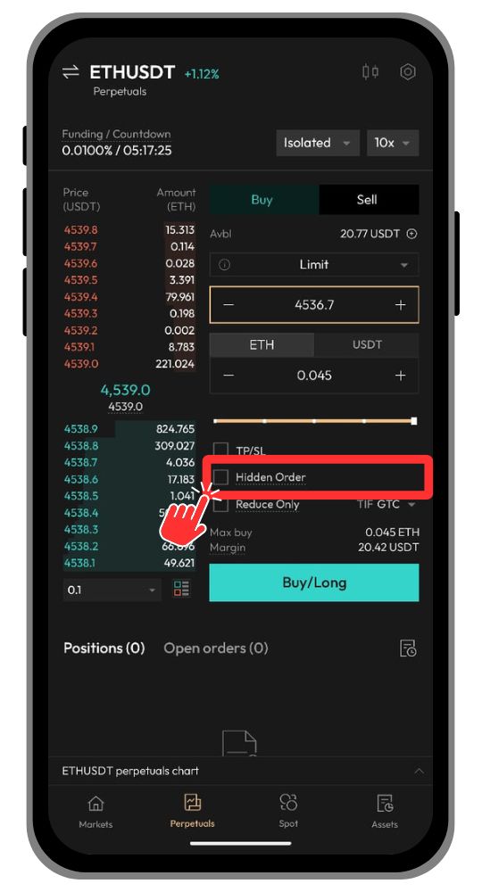 Aster DEX Mobile