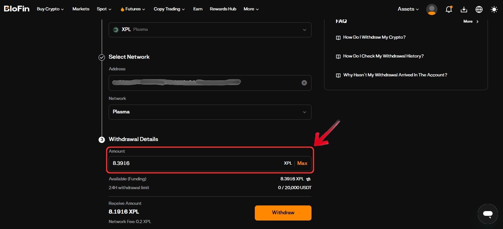Buy XPL Tokens