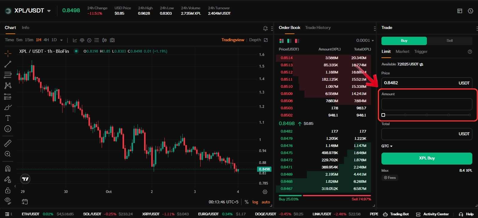 Buy XPL Tokens