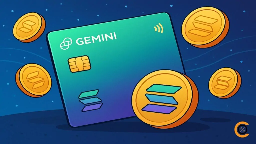 Gemini Solana Credit Card