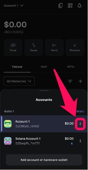 Switch to or Revert From a Smart Account on MetaMask