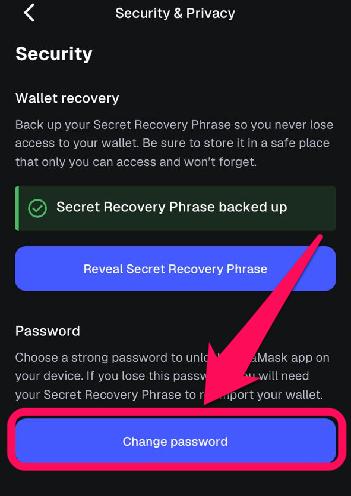 Change Your MetaMask Password Safely