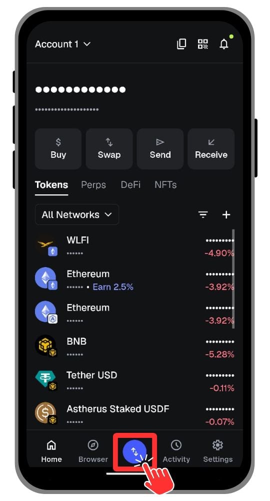 Trade Perps on MetaMask