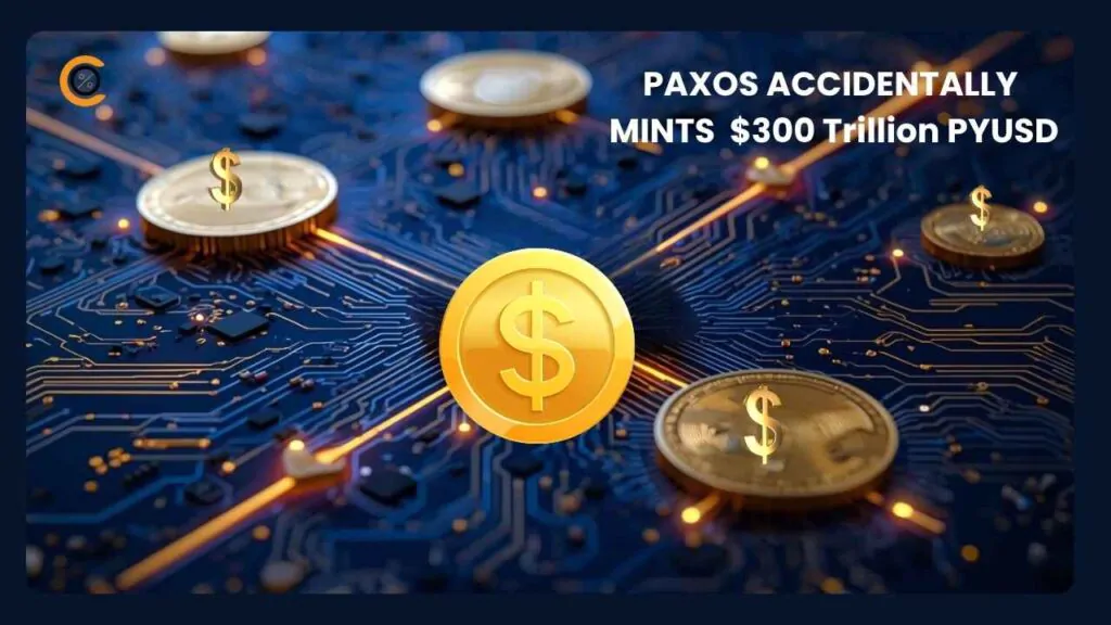 Paxos Accidentally mints 300 trillion PYUSD
