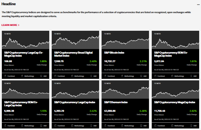 S&P Digital Markets 50 Index