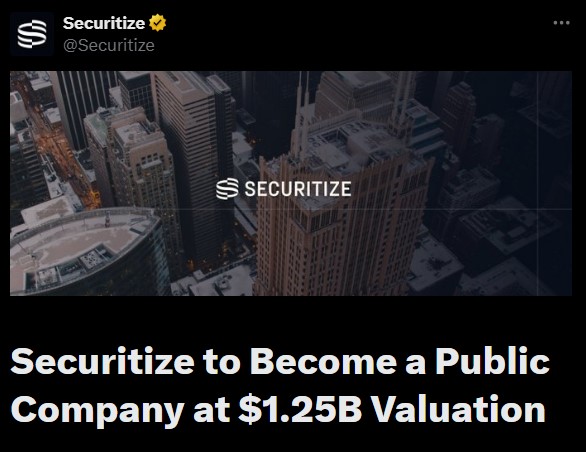 Securitize Merges with Cantor Equity Partners II