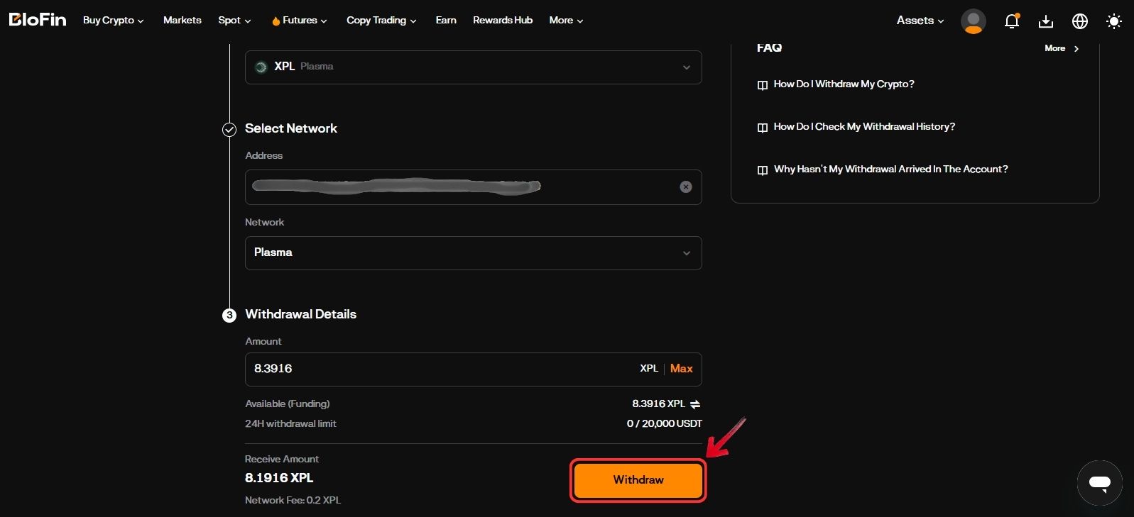Buy XPL Tokens