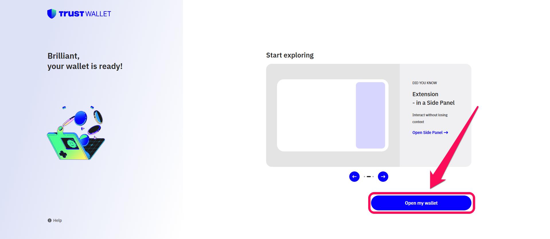 Change Trust Wallet Password