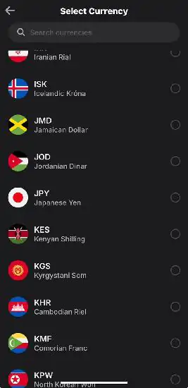 Change Fiat Currency in Trust Wallet