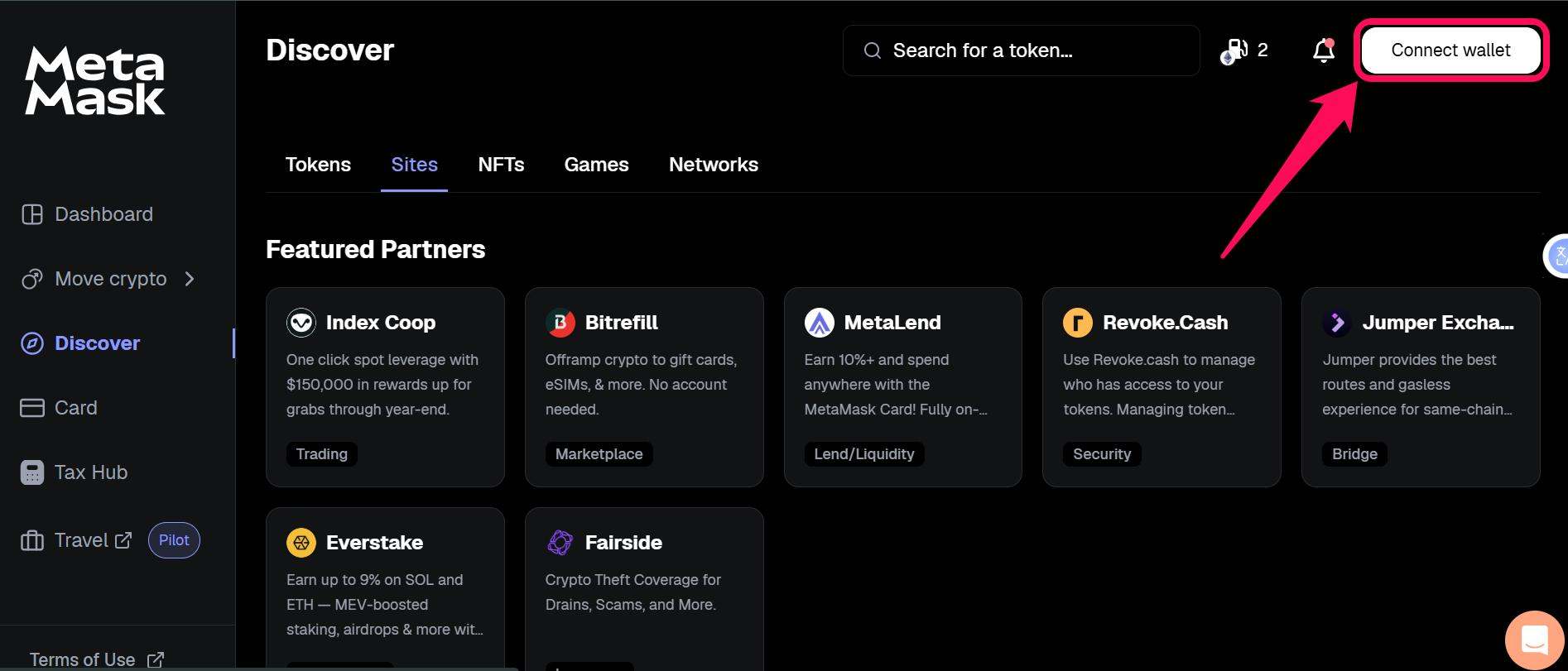 View and Claim NFT Airdrops in MetaMask