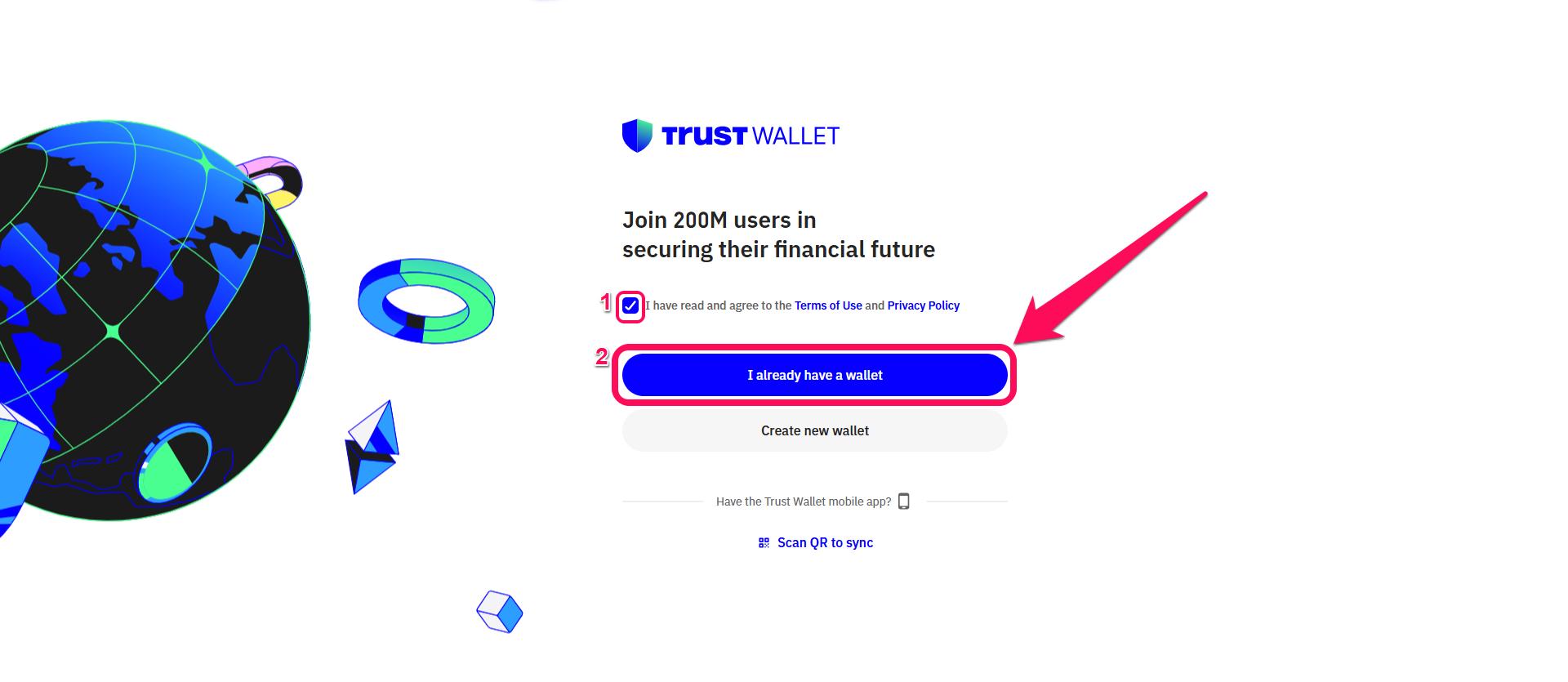 Change Trust Wallet Password