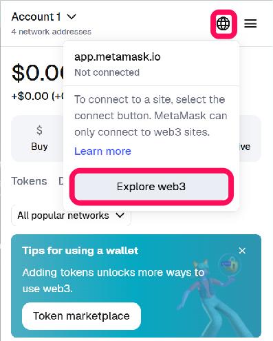 View and Claim NFT Airdrops in MetaMask