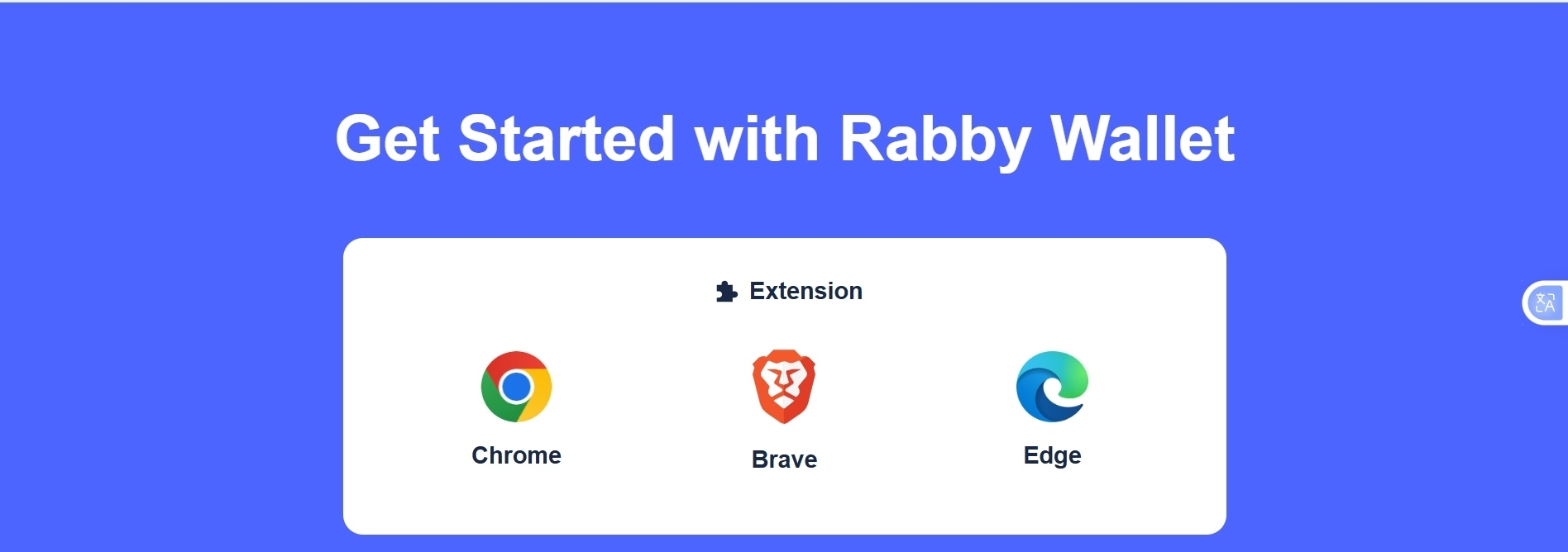 Install and Set Up Rabby Wallet