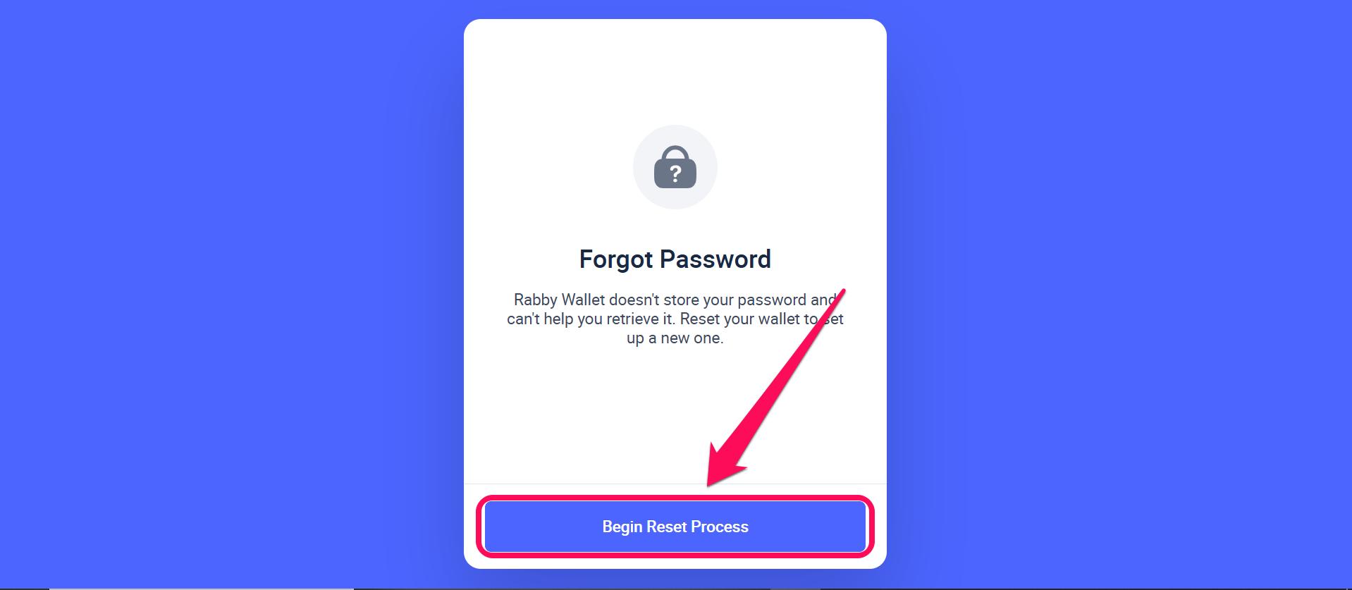 Change Rabby Wallet Password