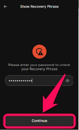 Find Your Secret Recovery Phrase in Phantom Wallet