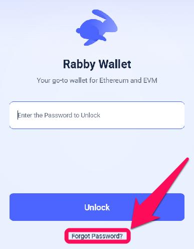 Change Rabby Wallet Password