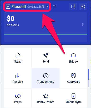 Import Existing Wallet to Rabby Wallet