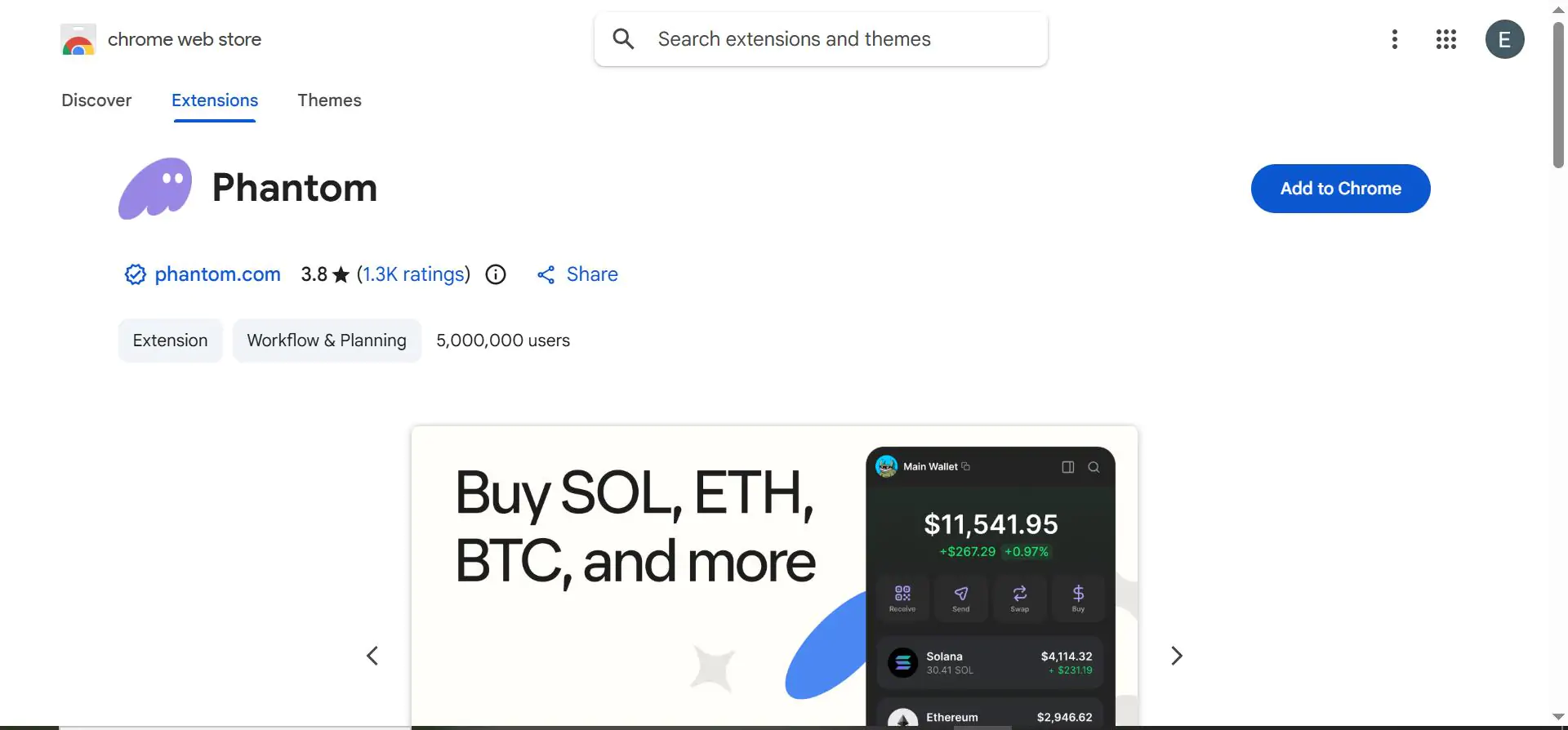 Set Phantom Wallet as the Default App Wallet
