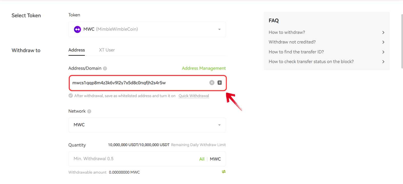 Buy MimbleWimbleCoin