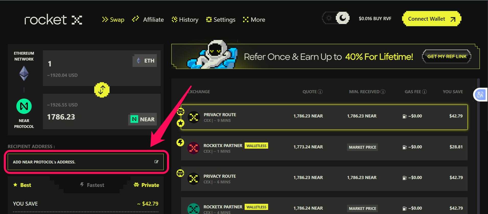 Bridge From Ethereum to NEAR Protocol