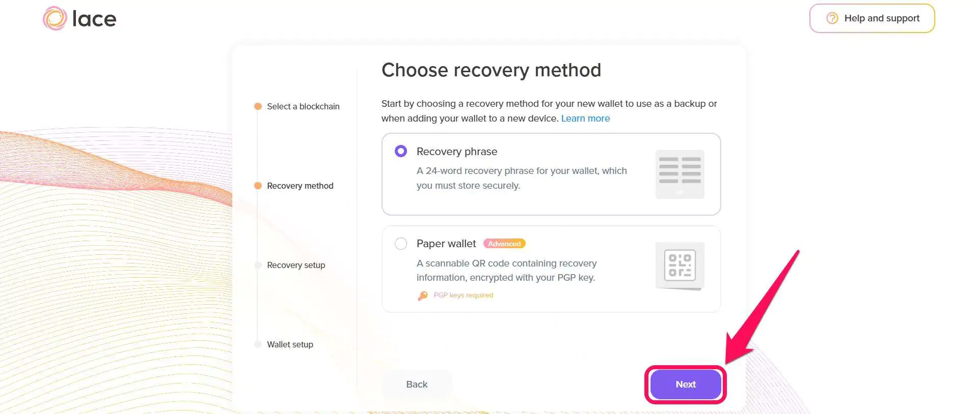 Get Started With Lace Wallet