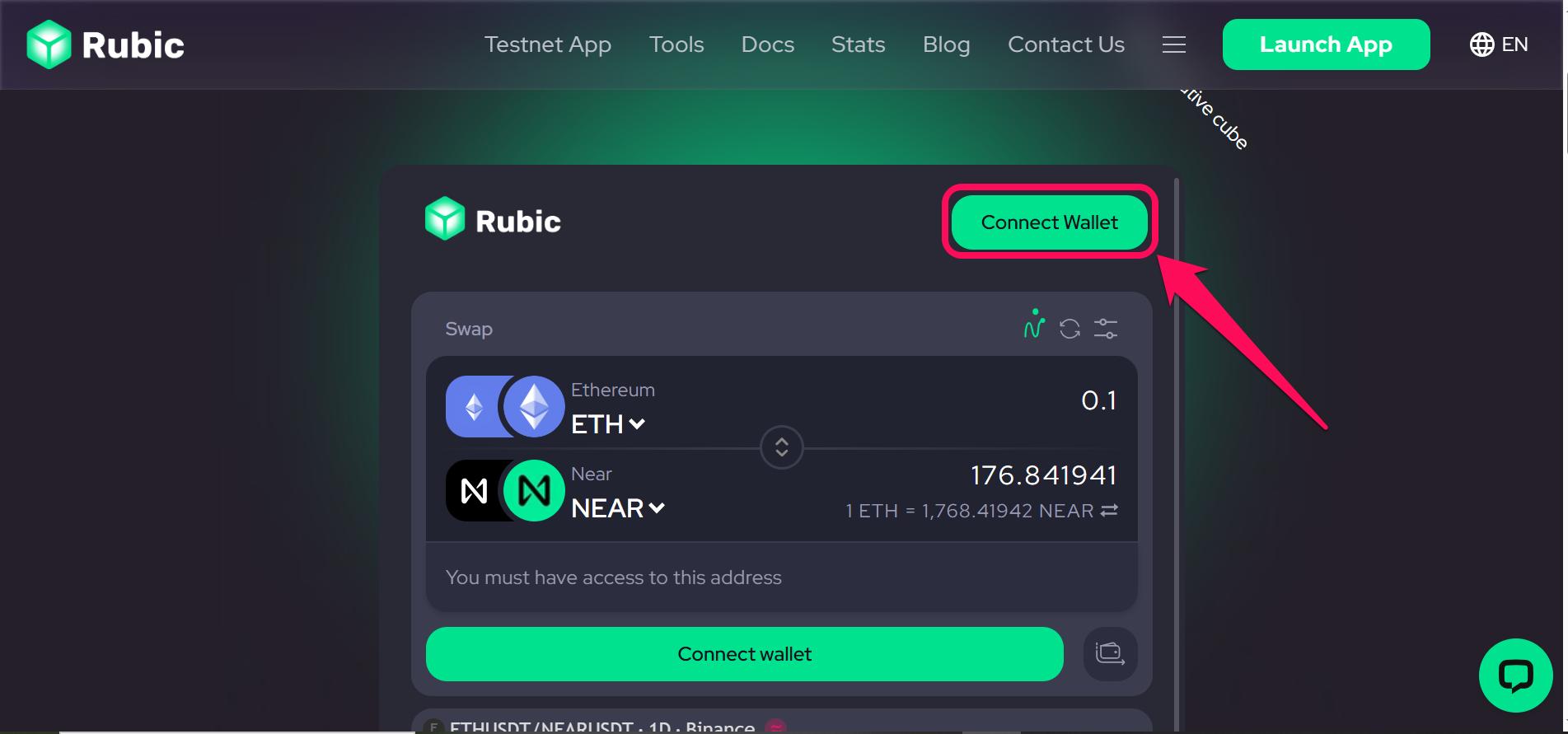 Bridge From Ethereum to NEAR Protocol