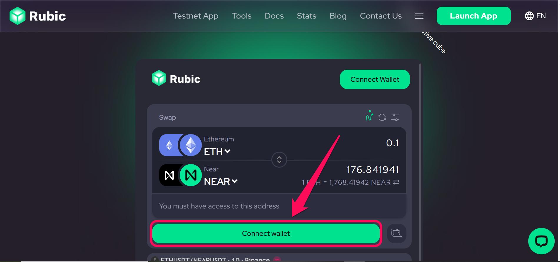Bridge From Ethereum to NEAR Protocol