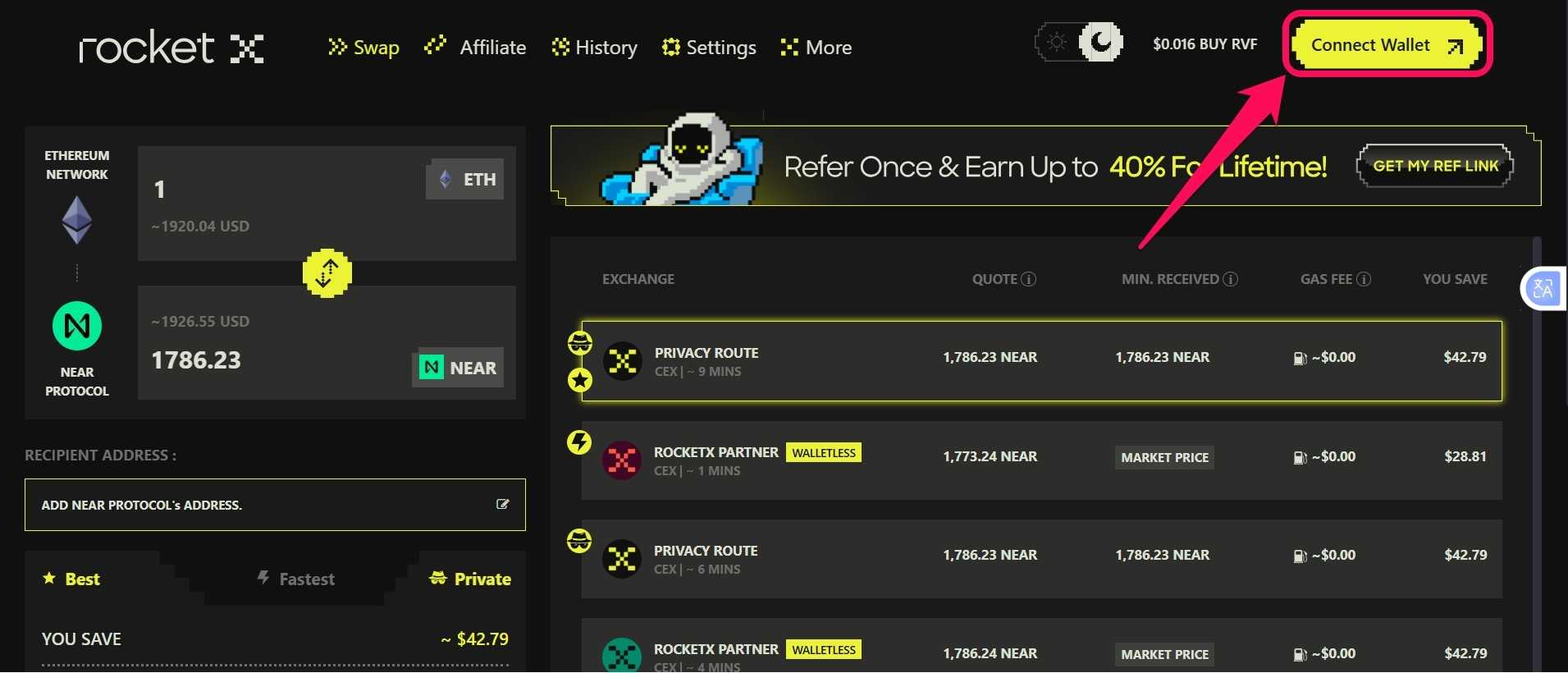 Bridge From Ethereum to NEAR Protocol