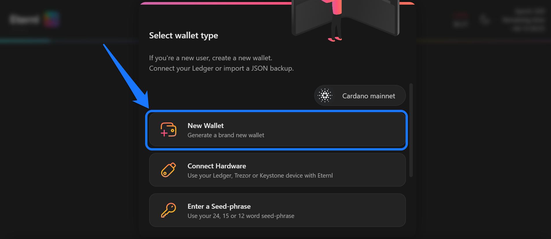 Get Started With Eternl Wallet