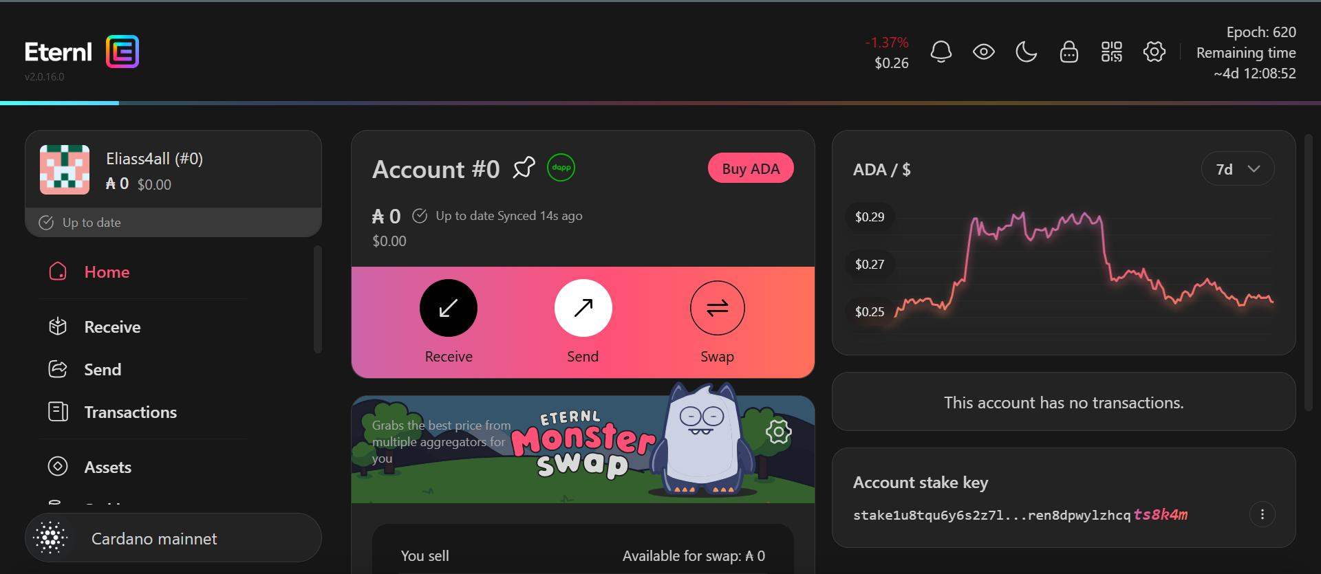 Get Started With Eternl Wallet