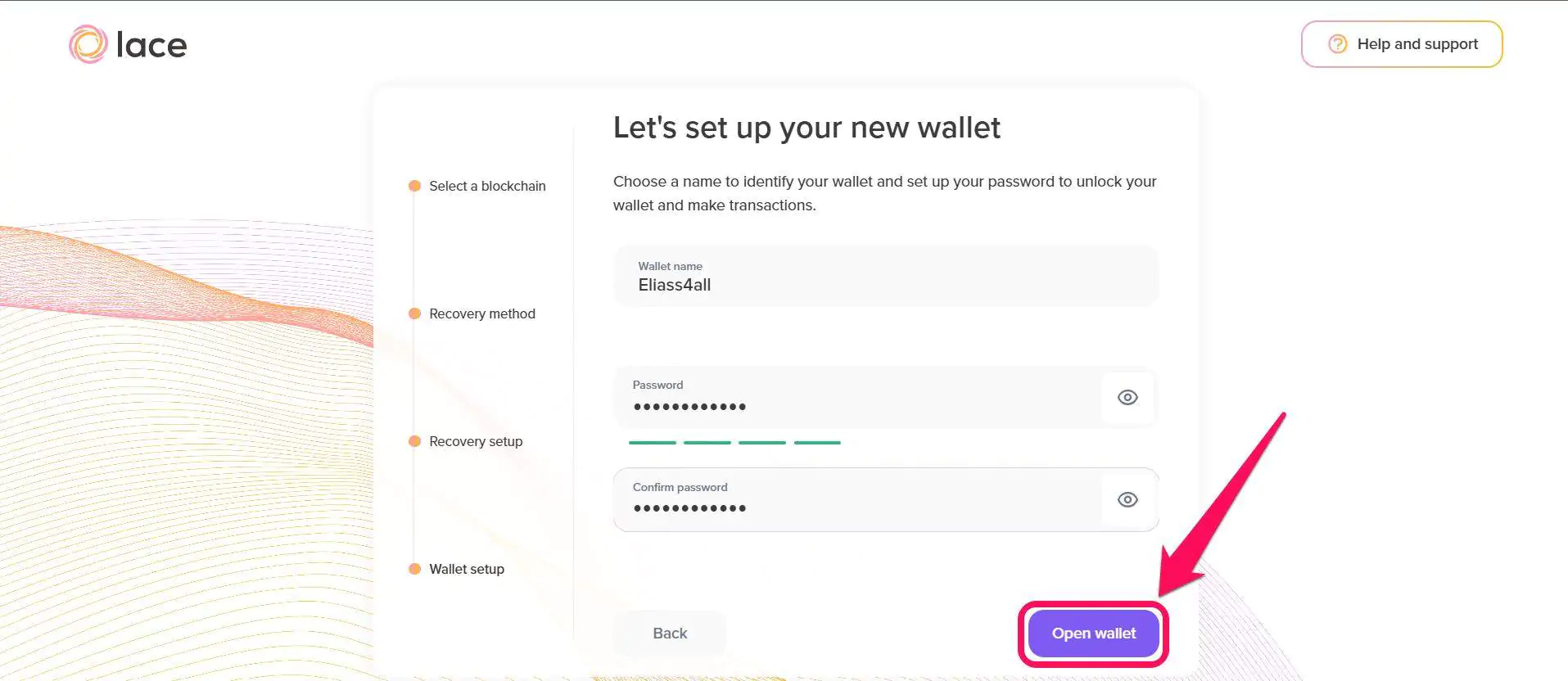 Get Started With Lace Wallet