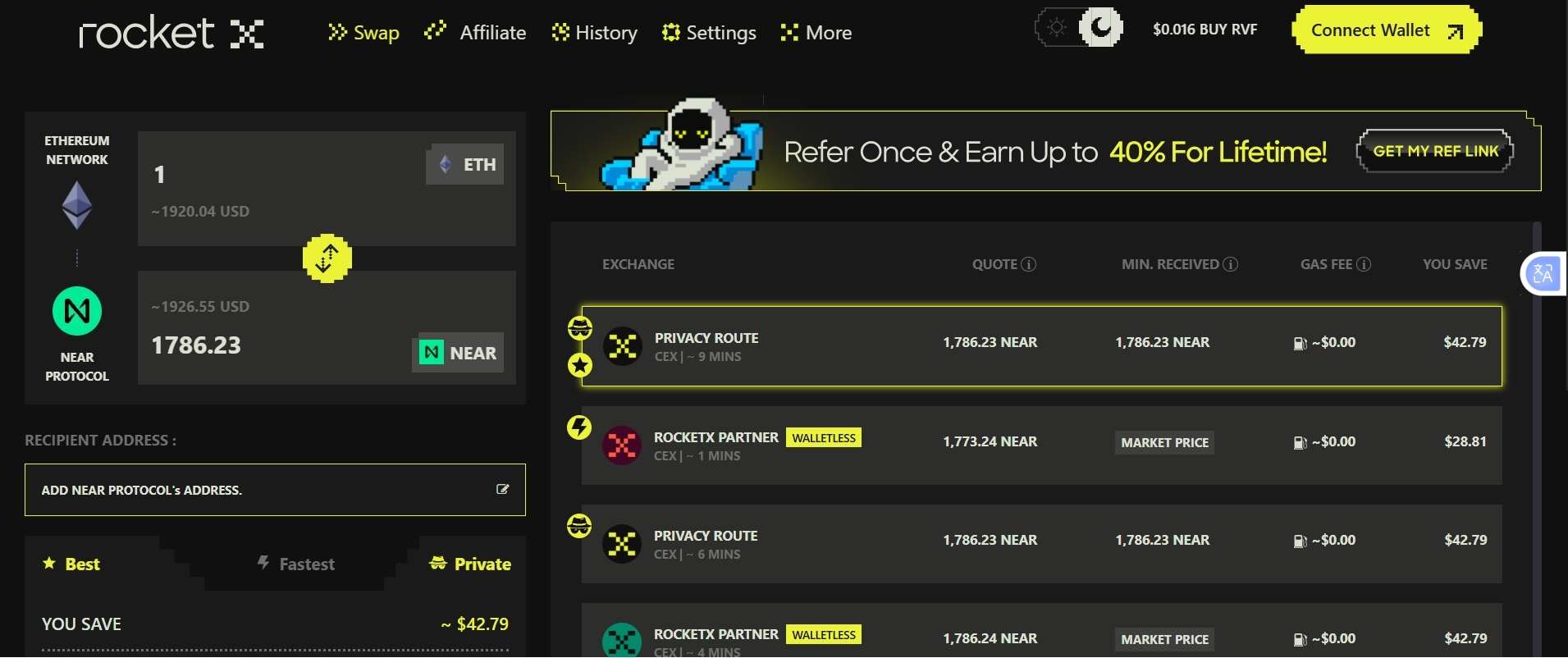 Bridge From Ethereum to NEAR Protocol