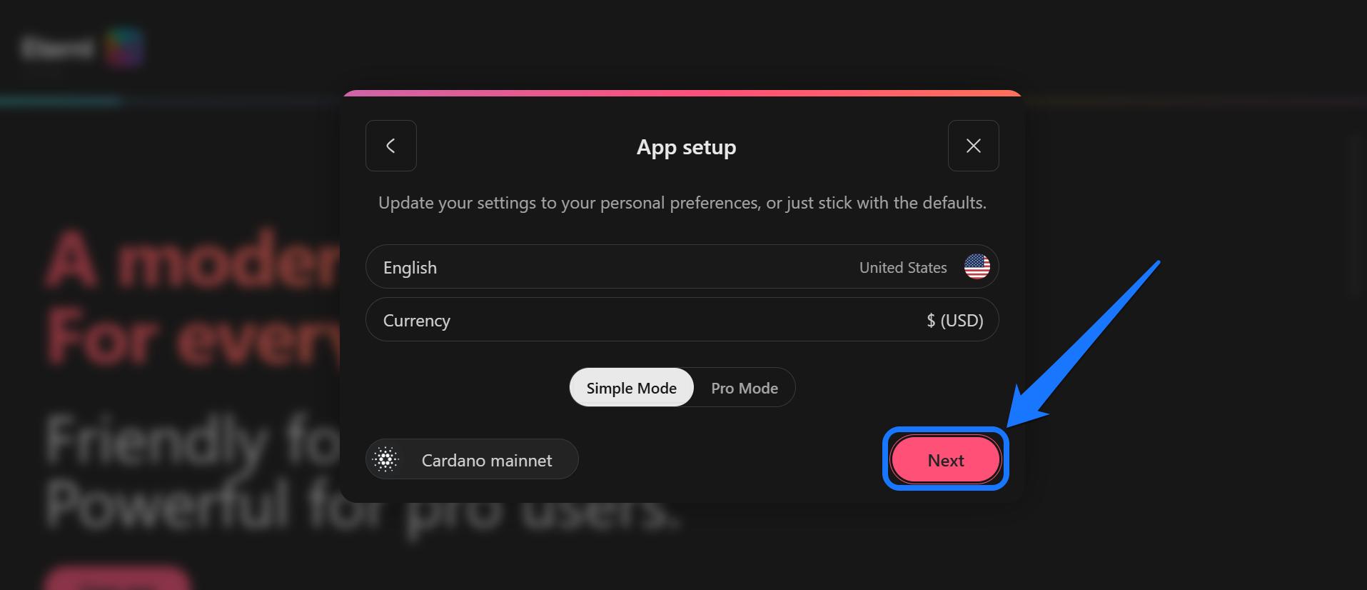 Get Started With Eternl Wallet