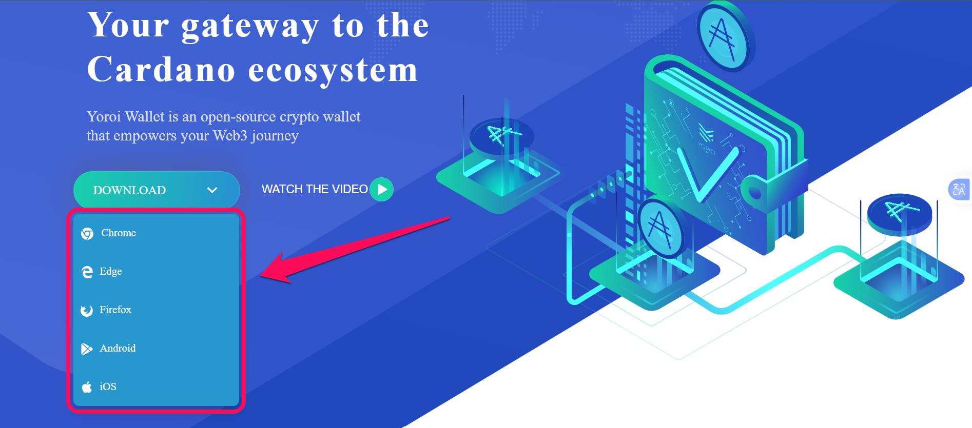 Get Started With Yoroi Wallet