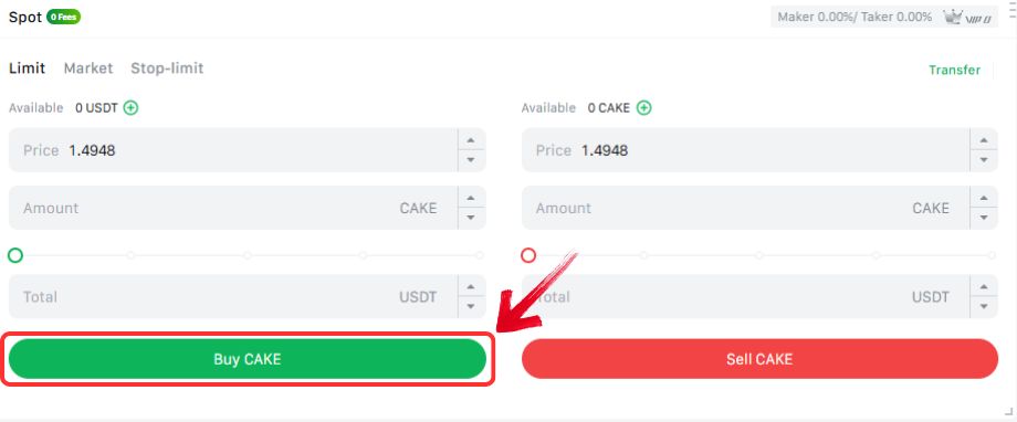 buy PancakeSwap token