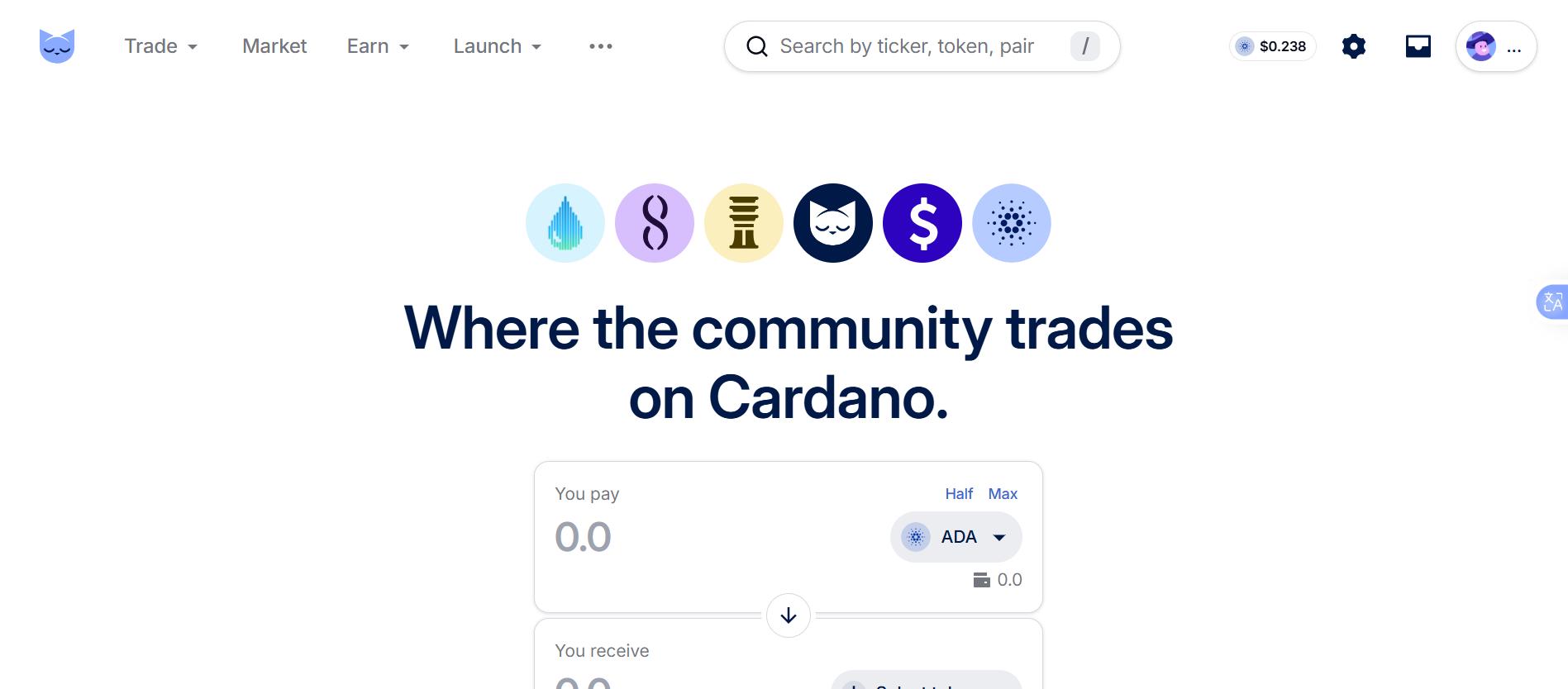 Swap Tokens on Minswap