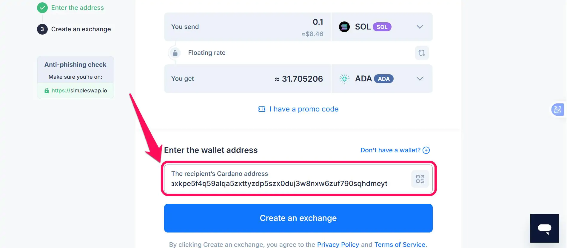 Bridge Assets From Solana to Cardano