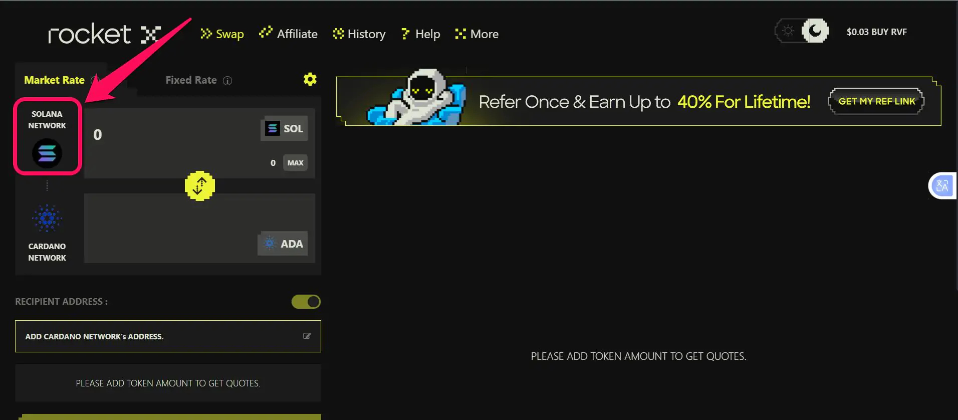 Bridge Assets From Solana to Cardano