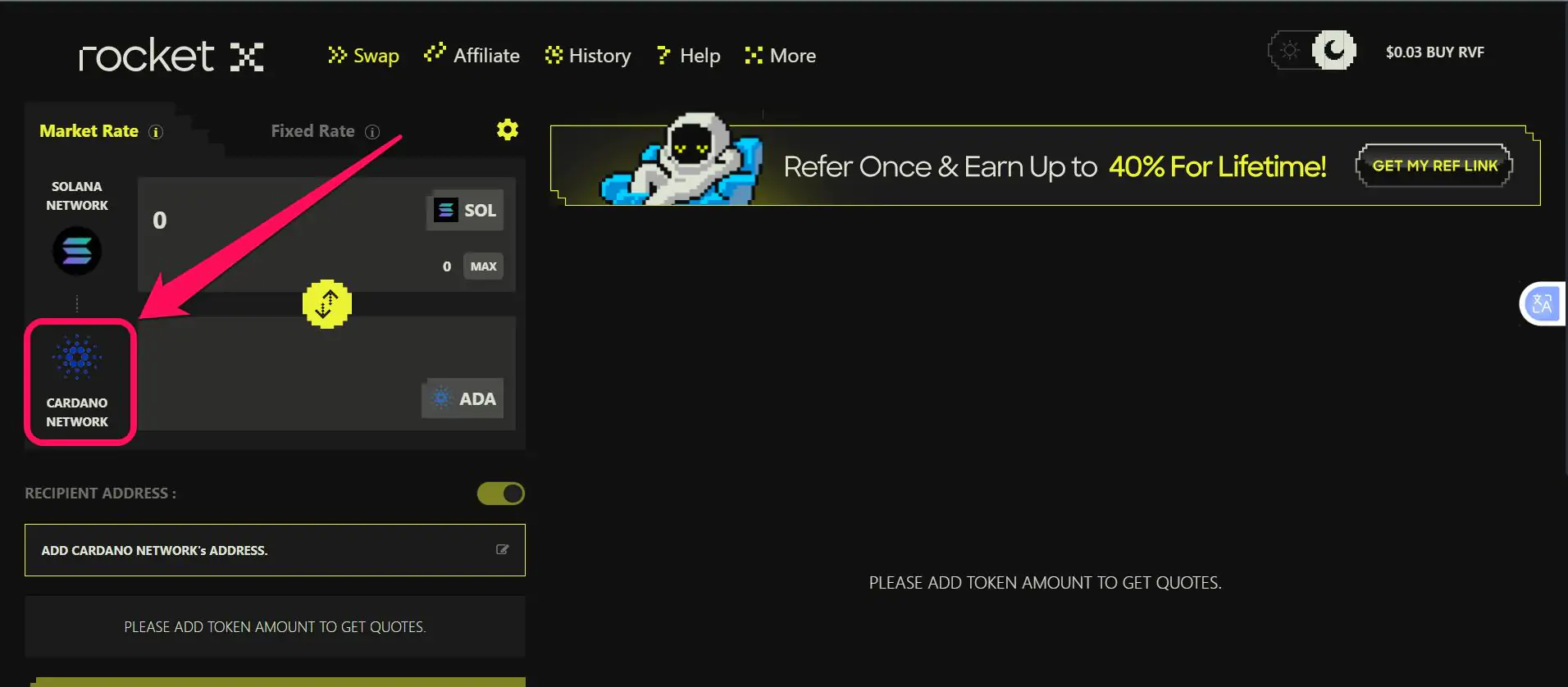 Bridge Assets From Solana to Cardano